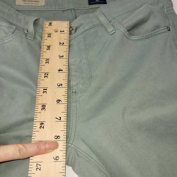 AG Adriano Goldschmied The Stevie Ankle Pant Jean Women 28R Mid Rise - Picture 11 of 14
